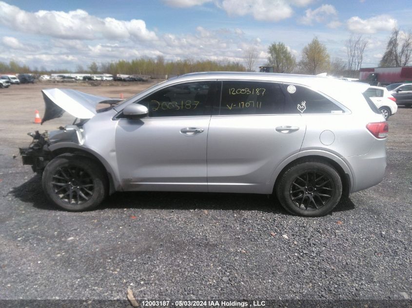 2016 Kia Sorento VIN: 5XYPKDA55GG170711 Lot: 12003187