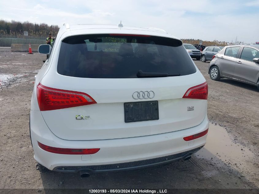 2010 Audi Q5 VIN: WA1LKCFP6AA085235 Lot: 12003193
