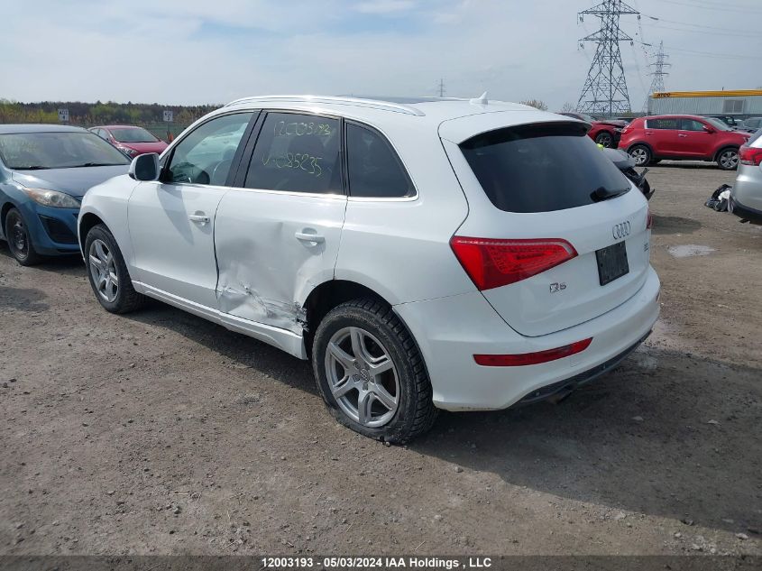 2010 Audi Q5 VIN: WA1LKCFP6AA085235 Lot: 12003193