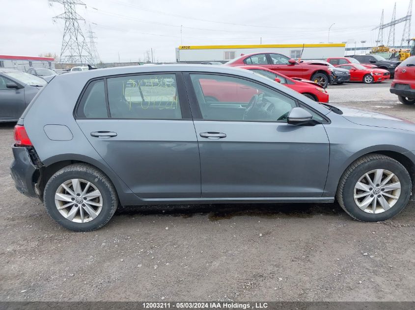 2015 Volkswagen Golf VIN: 3VW217AU4FM042271 Lot: 12003211