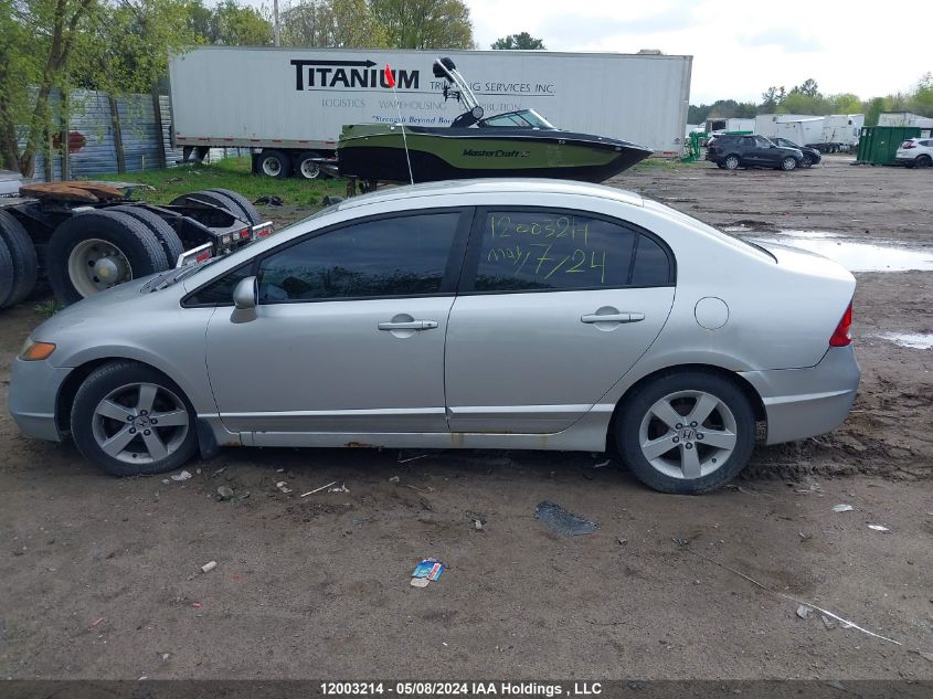 2006 Honda Civic Sdn VIN: 1HGFA16466L809700 Lot: 12003214