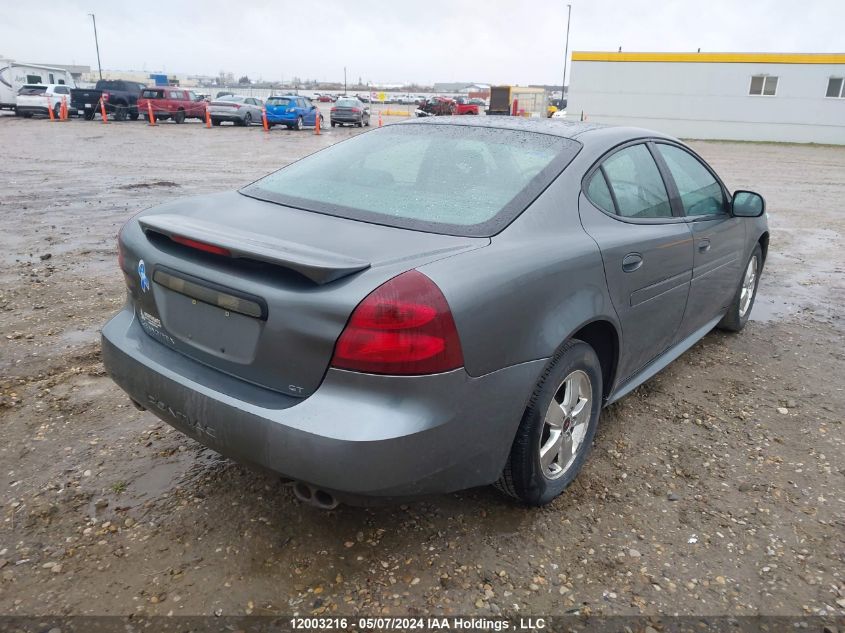 2005 Pontiac Grand Prix VIN: 2G2WS522551332208 Lot: 12003216