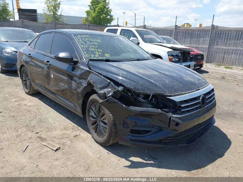 2019 Volkswagen Jetta VIN: 3VWC57BU7KM106336 Lot: 12003218