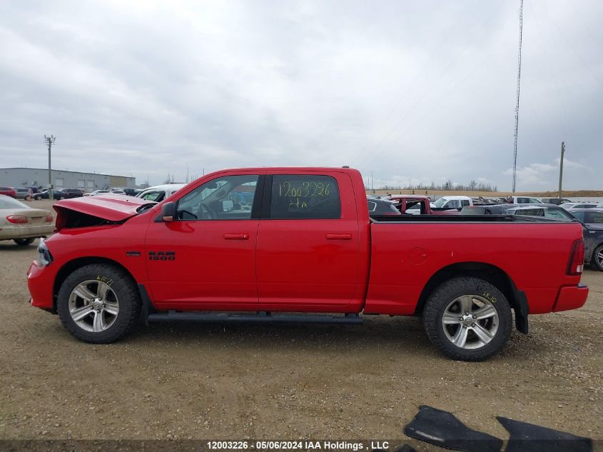2015 Ram 1500 Sport VIN: 1C6RR7UT0FS539183 Lot: 12003226