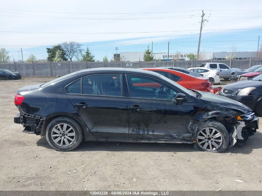 2013 Volkswagen Jetta Sedan VIN: 3VWDK7AJ5DM405525 Lot: 12003228