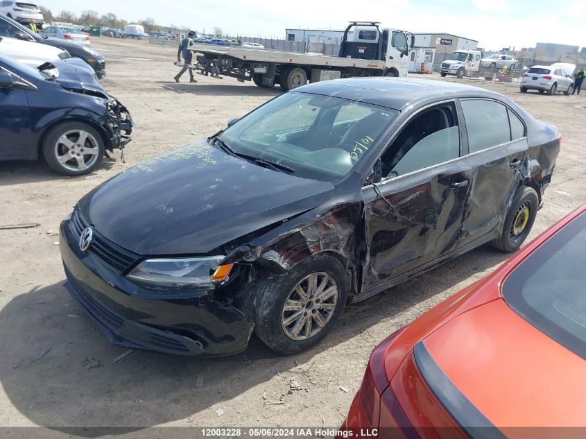 2013 Volkswagen Jetta Sedan VIN: 3VWDK7AJ5DM405525 Lot: 12003228