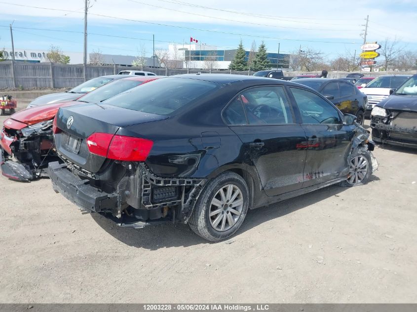 2013 Volkswagen Jetta Sedan VIN: 3VWDK7AJ5DM405525 Lot: 12003228