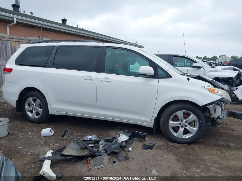 2013 Toyota Sienna VIN: 5TDKK3DC9DS401980 Lot: 12003231