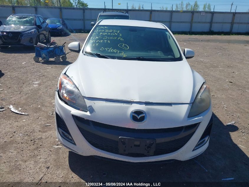 2010 Mazda Mazda3 VIN: JM1BL1H55A1206996 Lot: 12003234