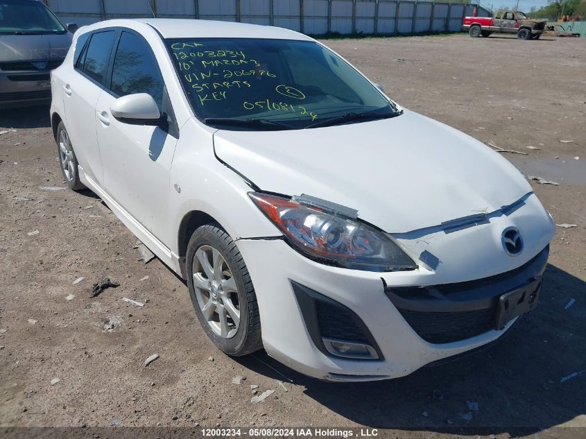 2010 Mazda Mazda3 VIN: JM1BL1H55A1206996 Lot: 12003234