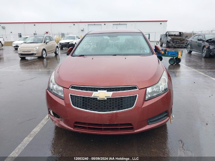 2012 Chevrolet Cruze VIN: 1G1PF5SC2C7387916 Lot: 12003240