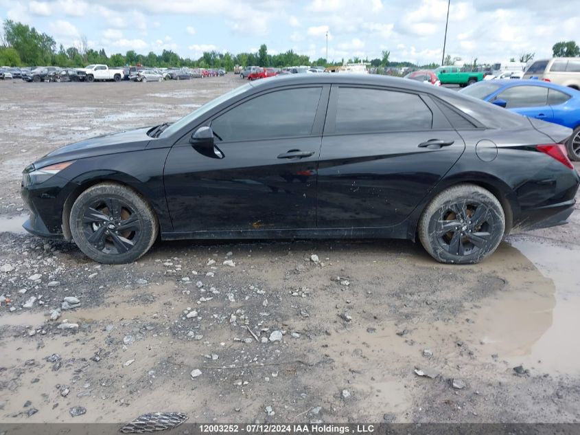 2021 Hyundai Elantra VIN: KMHLM4AG3MU107526 Lot: 12003252
