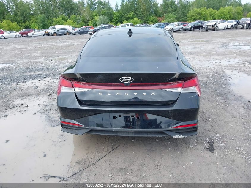 2021 Hyundai Elantra VIN: KMHLM4AG3MU107526 Lot: 12003252
