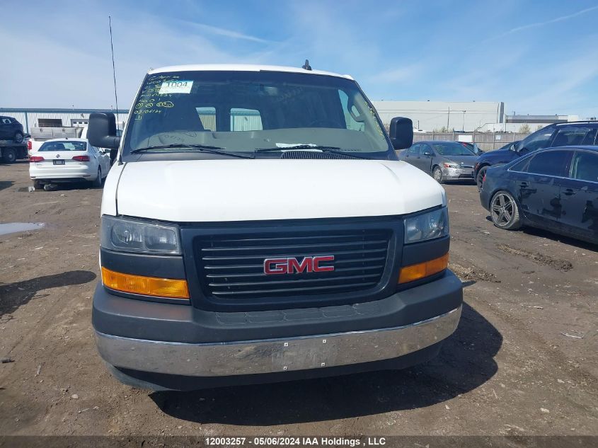 2021 GMC Savana Cargo Van VIN: 1GTW7BF71M1157302 Lot: 12003257