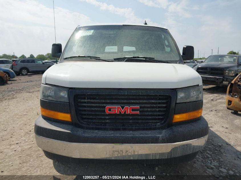 2021 GMC Savana Cargo Van VIN: 1GTW7BF71M1157302 Lot: 12003257