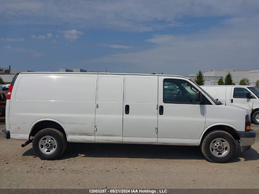 2021 GMC Savana Cargo Van VIN: 1GTW7BF71M1157302 Lot: 12003257