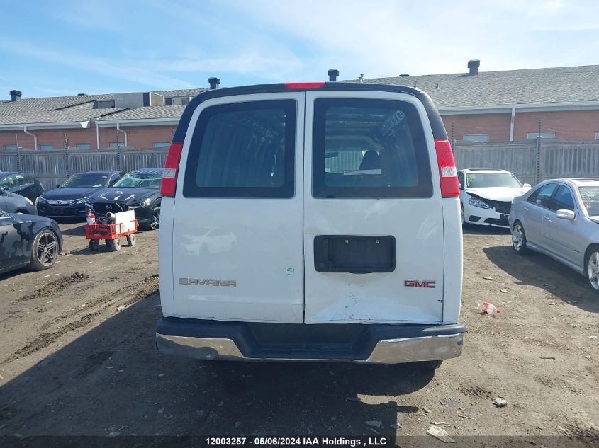 2021 GMC Savana Cargo Van VIN: 1GTW7BF71M1157302 Lot: 12003257