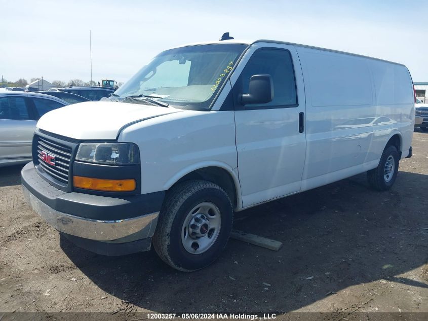 2021 GMC Savana Cargo Van VIN: 1GTW7BF71M1157302 Lot: 12003257