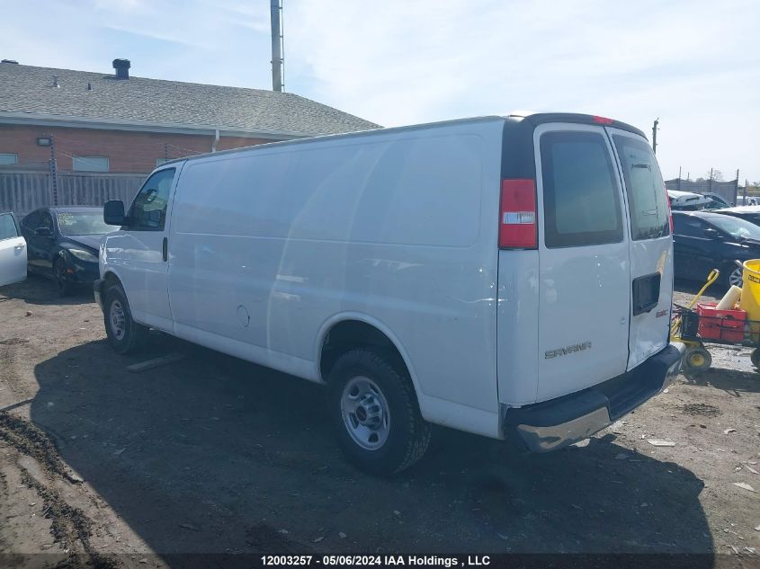 2021 GMC Savana Cargo Van VIN: 1GTW7BF71M1157302 Lot: 12003257