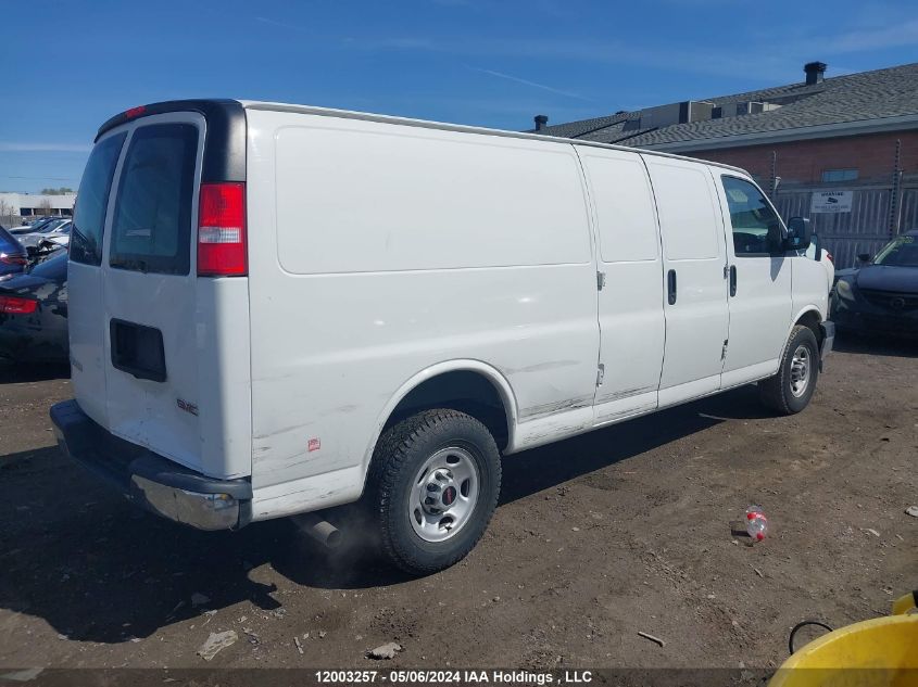 2021 GMC Savana Cargo Van VIN: 1GTW7BF71M1157302 Lot: 12003257