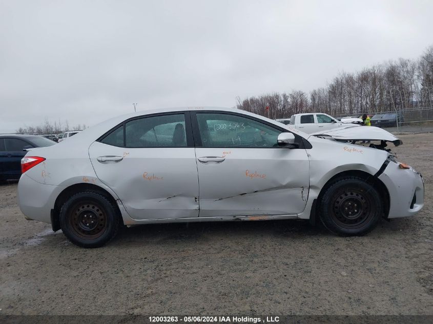 2014 Toyota Corolla Le VIN: 2T1BURHE1EC106178 Lot: 12003263