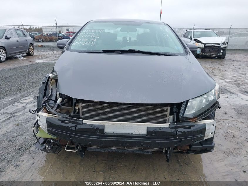 2014 Honda Civic Lx VIN: 2HGFB2E42EH012506 Lot: 12003264