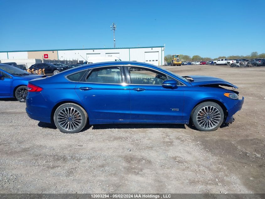 2017 Ford Fusion Energi Se Luxury VIN: 3FA6P0PU9HR127880 Lot: 12003294