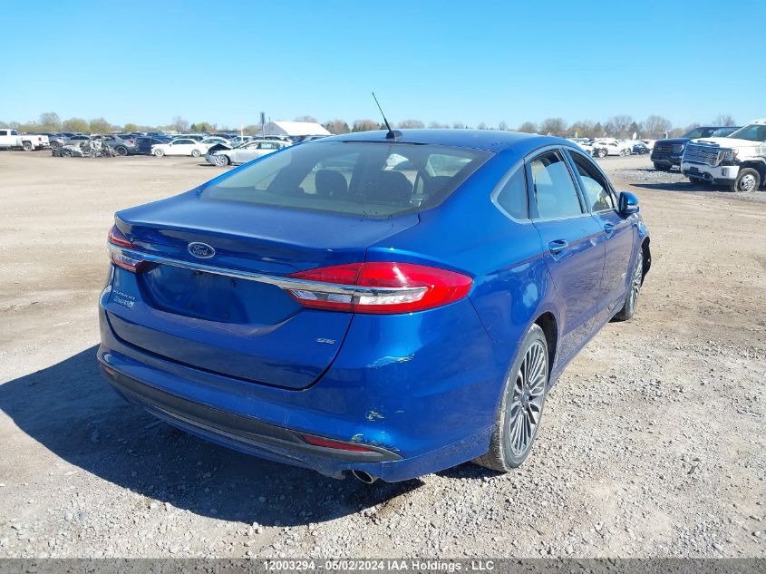 2017 Ford Fusion Energi Se Luxury VIN: 3FA6P0PU9HR127880 Lot: 12003294