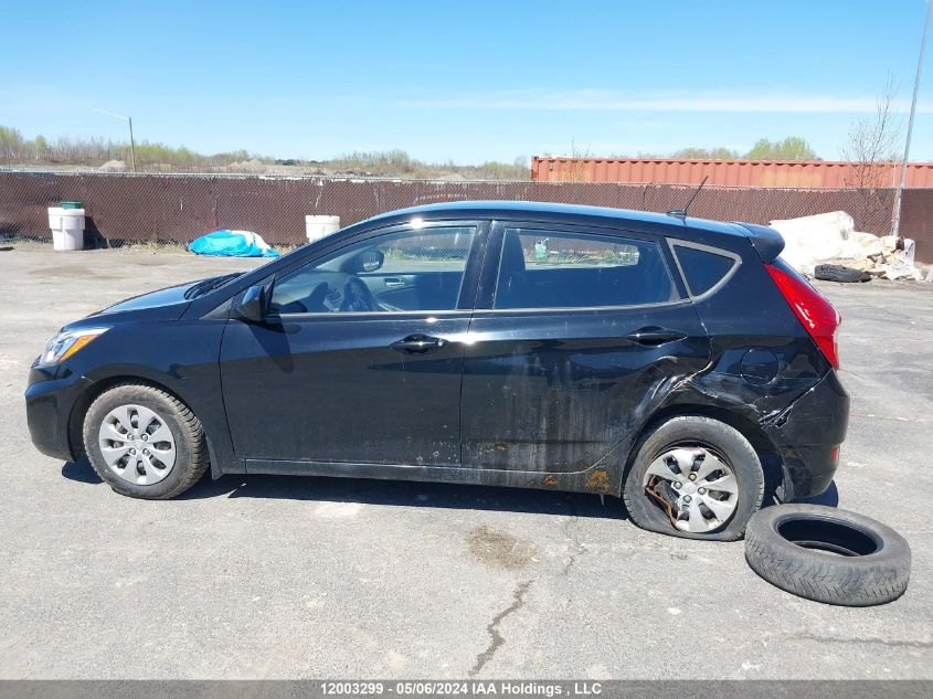 2016 Hyundai Accent Gl VIN: KMHCT5AE1GU269733 Lot: 12003299