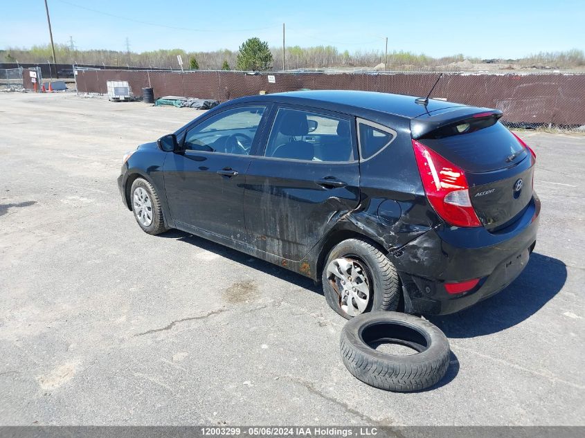 2016 Hyundai Accent Gl VIN: KMHCT5AE1GU269733 Lot: 12003299