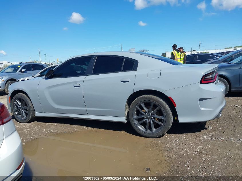 2022 Dodge Charger Gt Awd VIN: 2C3CDXMG5NH148041 Lot: 12003302