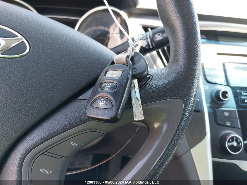 2013 Hyundai Sonata Gls VIN: 5NPEB4AC2DH757037 Lot: 12003308