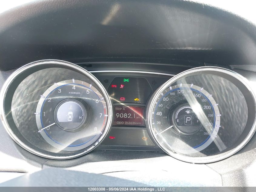 2013 Hyundai Sonata Gls VIN: 5NPEB4AC2DH757037 Lot: 12003308