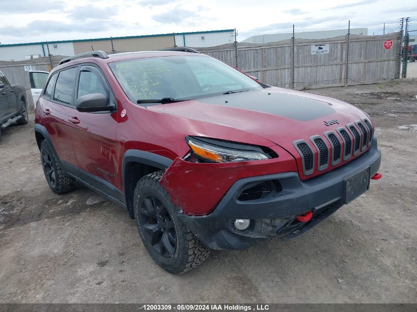 2016 Jeep Cherokee Trailhawk VIN: 1C4PJMBS1GW153379 Lot: 12003309