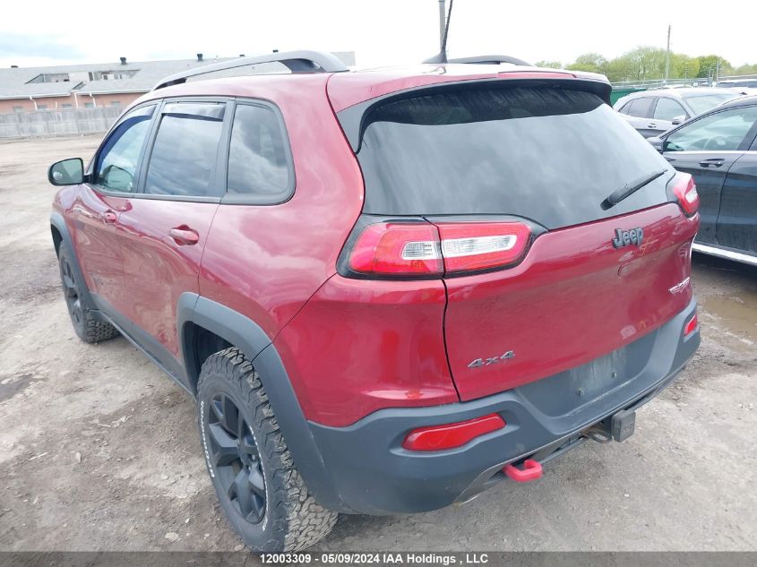 2016 Jeep Cherokee Trailhawk VIN: 1C4PJMBS1GW153379 Lot: 12003309