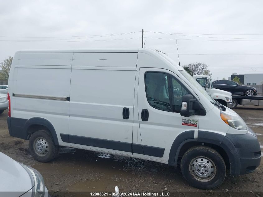 2018 Ram Promaster 2500 2500 High VIN: 3C6TRVCG2JE123114 Lot: 12003321