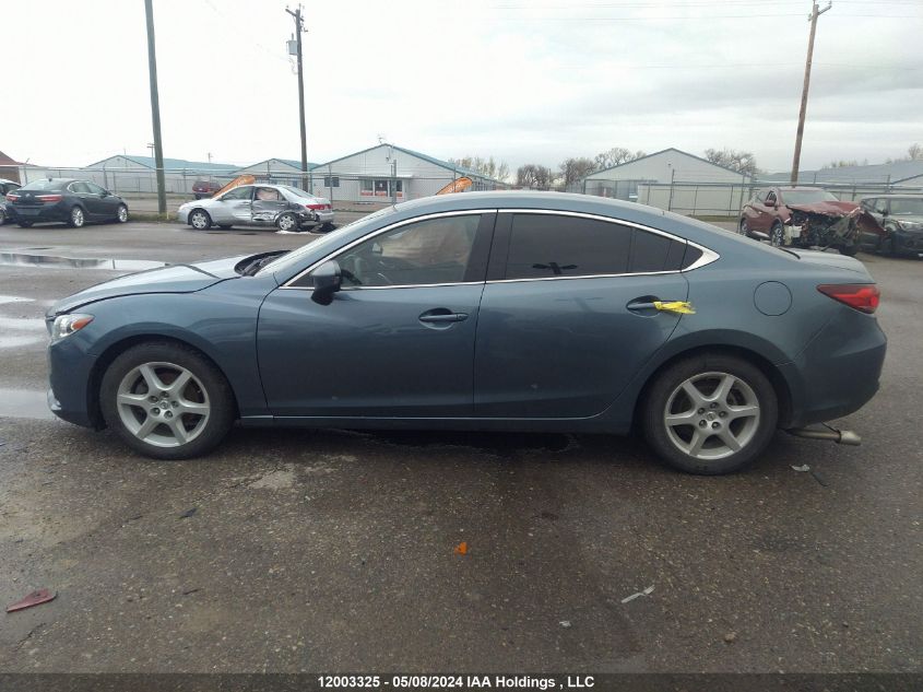 2014 Mazda Mazda6 VIN: JM1GJ1U6XE1115447 Lot: 12003325