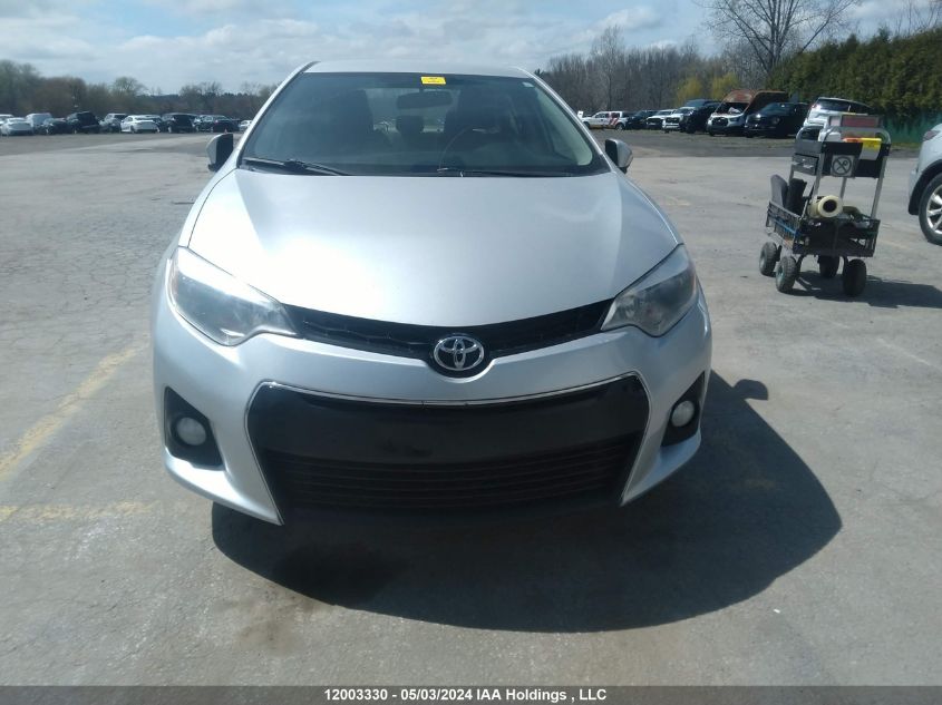 2014 Toyota Corolla L/Le/Le Pls/Prm/S/S Pls VIN: 2T1BURHE8EC003873 Lot: 12003330