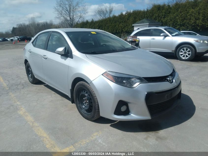 2014 Toyota Corolla L/Le/Le Pls/Prm/S/S Pls VIN: 2T1BURHE8EC003873 Lot: 12003330