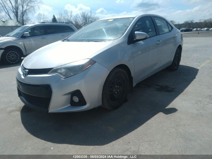 2014 Toyota Corolla L/Le/Le Pls/Prm/S/S Pls VIN: 2T1BURHE8EC003873 Lot: 12003330