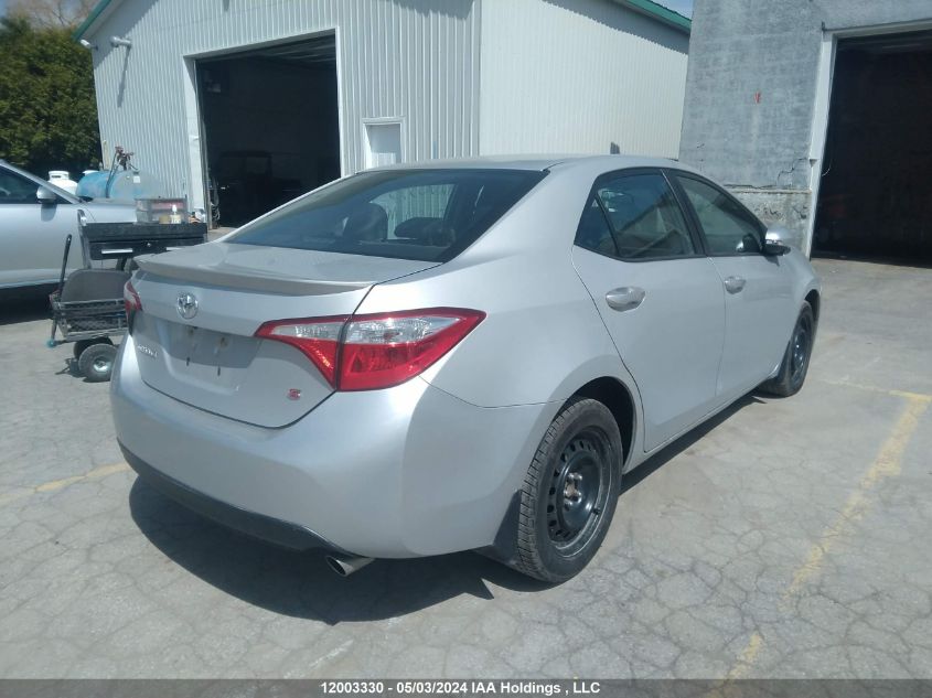 2014 Toyota Corolla L/Le/Le Pls/Prm/S/S Pls VIN: 2T1BURHE8EC003873 Lot: 12003330