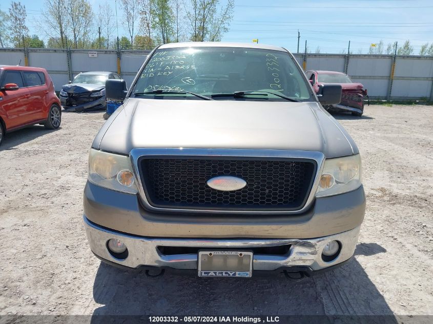 2006 Ford F-150 VIN: 1FTPW14526FA18255 Lot: 12003332