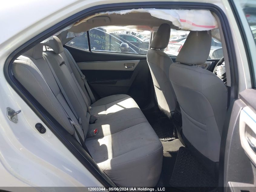 2015 Toyota Corolla VIN: 2T1BURHE6FC453054 Lot: 12003344