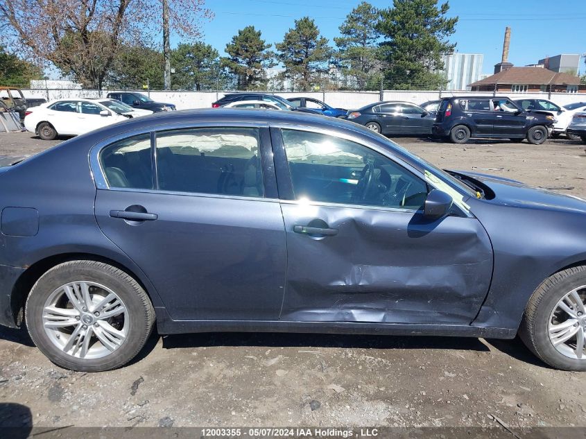 2010 Infiniti G37X VIN: JN1CV6AR2AM460658 Lot: 12003355