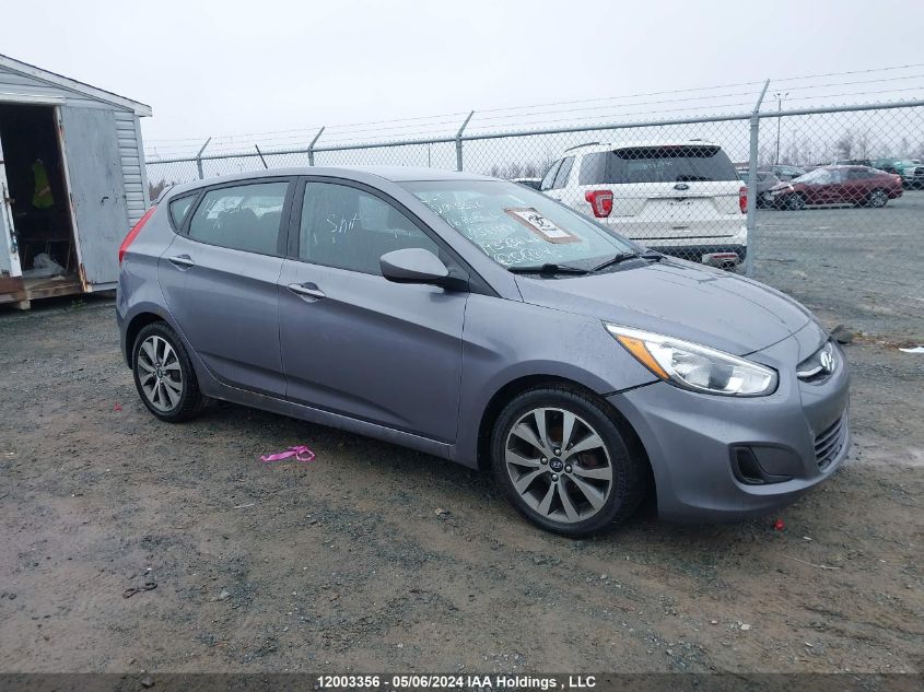 2016 Hyundai Accent Gl VIN: KMHCT5AEXGU256088 Lot: 12003356