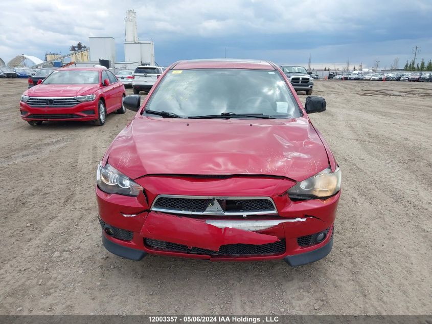 2009 Mitsubishi Lancer VIN: JA3AU86W99U605447 Lot: 12003357