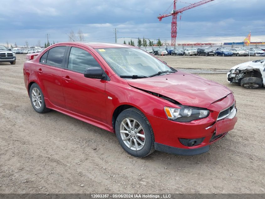 2009 Mitsubishi Lancer VIN: JA3AU86W99U605447 Lot: 12003357