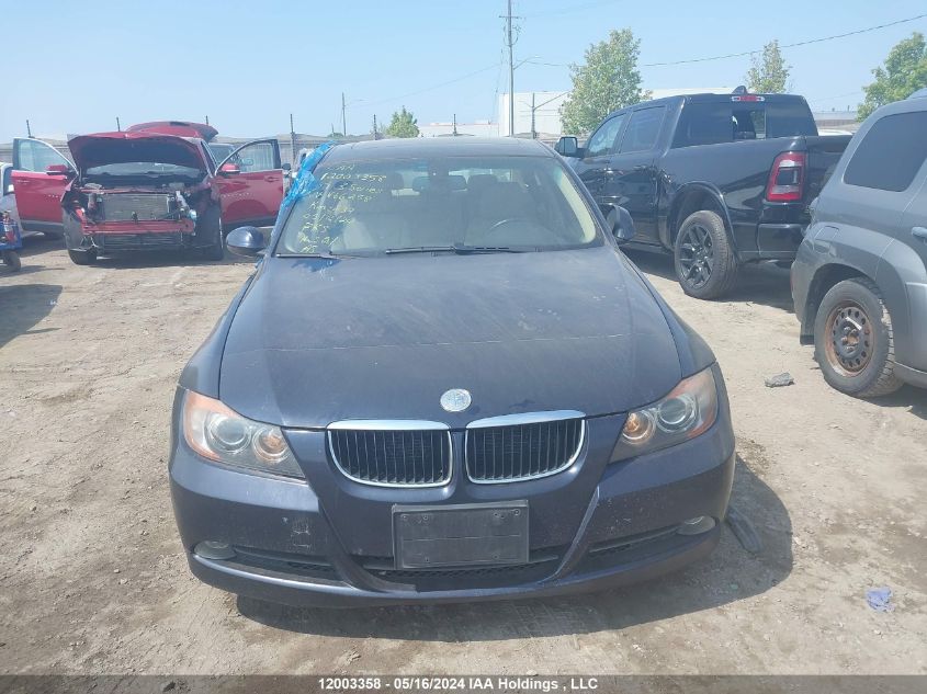 2007 BMW 3 Series VIN: WBAVA33537PV66258 Lot: 12003358