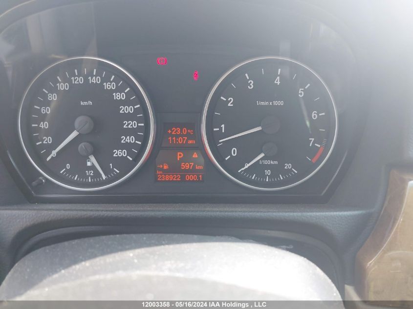 2007 BMW 3 Series VIN: WBAVA33537PV66258 Lot: 12003358