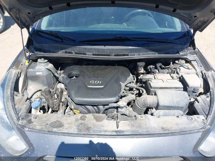 2012 Hyundai Accent Gls/Gs VIN: KMHCT5AE4CU037251 Lot: 12003360